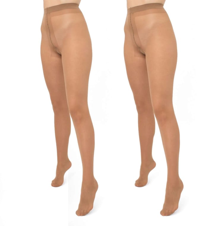 Giulia - Infinity klassieke 20den (Multipack) panty - Karamel - L