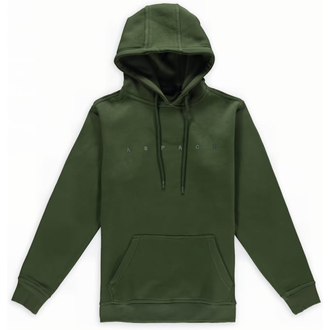 ASPACT Iconic Hoodie 3.0 Green Taglia: XL | Felpe con cappuccio Outlet | Unisex | Verde