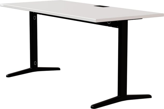 GAME HERO® Maven X1 Pro Gaming Bureau - Met LED Verlichting - 165 x 68 cm - Wit