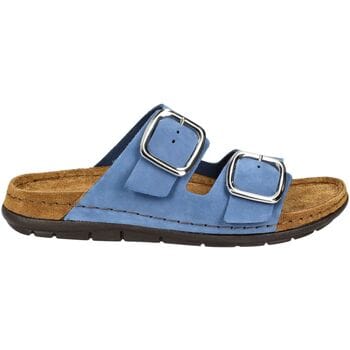 Rohde 5879 - Dames slippers - Kleur: Blauw - Maat: 37