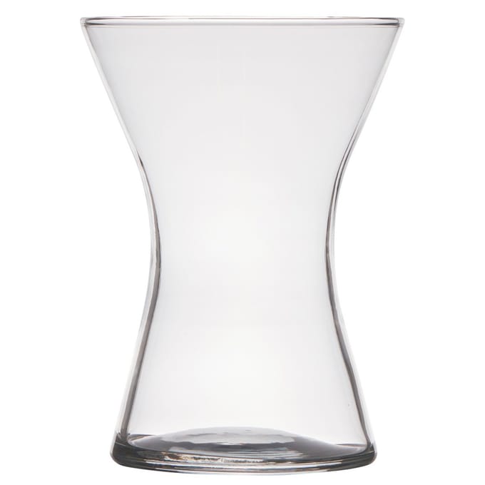 Vaas - X-vorm - Hoogte 20 cm - Diameter 14 cm