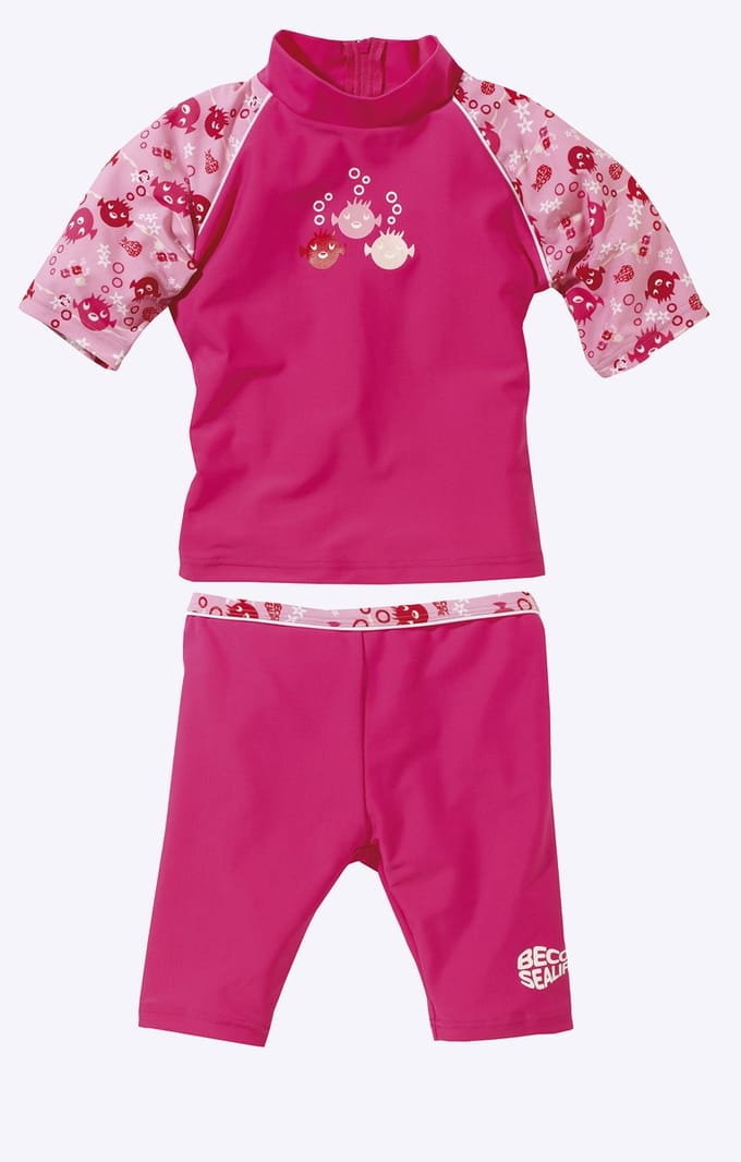 Beco Sealife - Zwempak - Meisjes - Maat 92/98 - roze