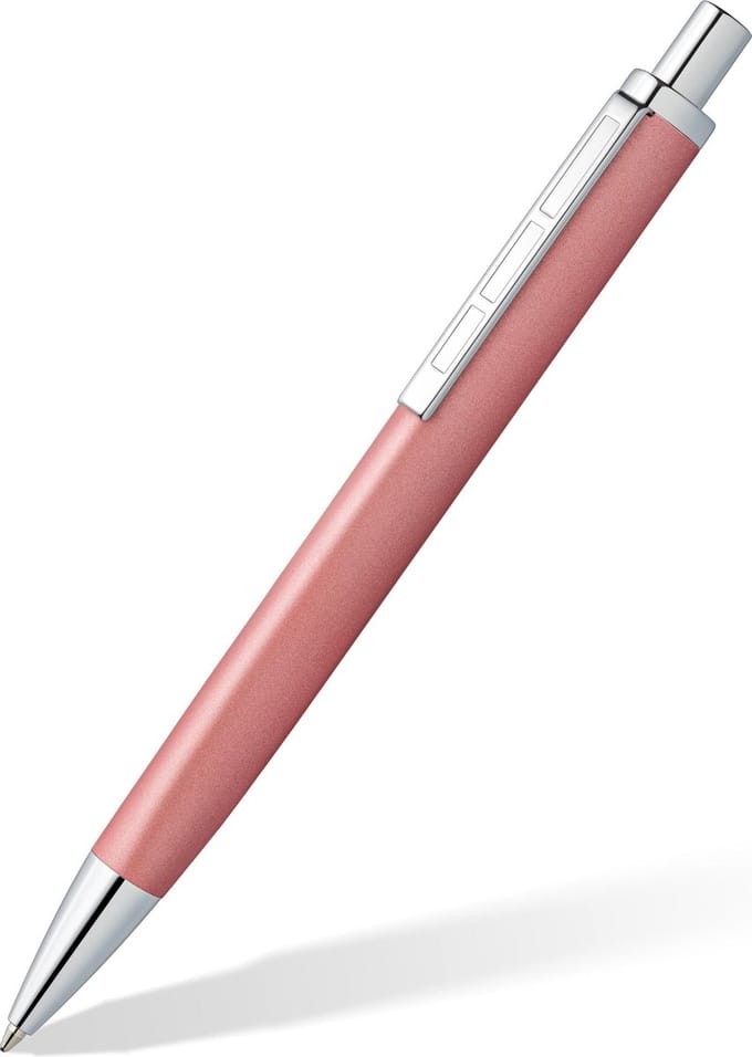 STAEDTLER triplus balpen, intrekbaar, rose lichaam