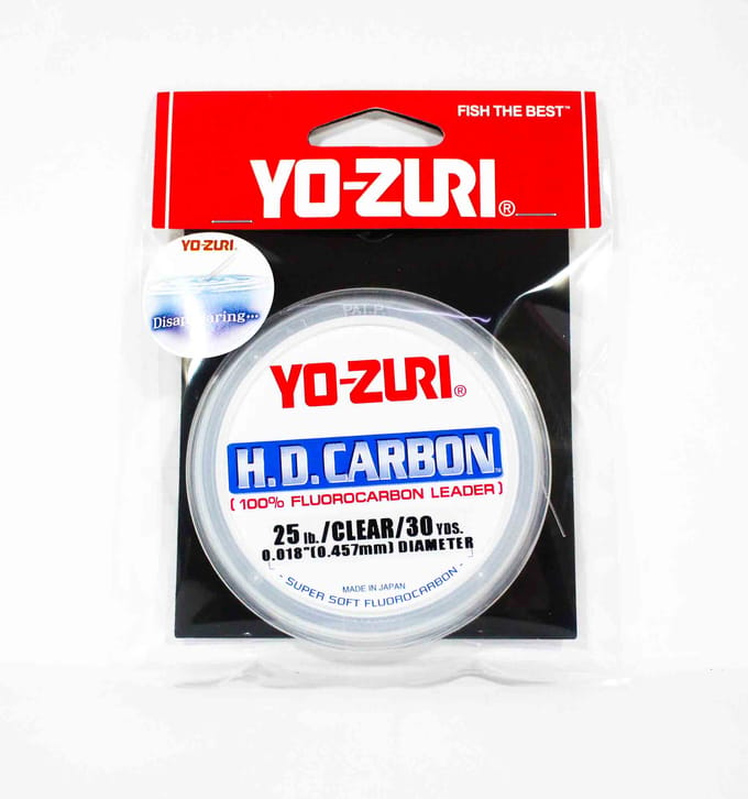 Yo Zuri Duel HD Carbone Fluorocarbone 30 yds 25 lb R890-CL (09h00) pur