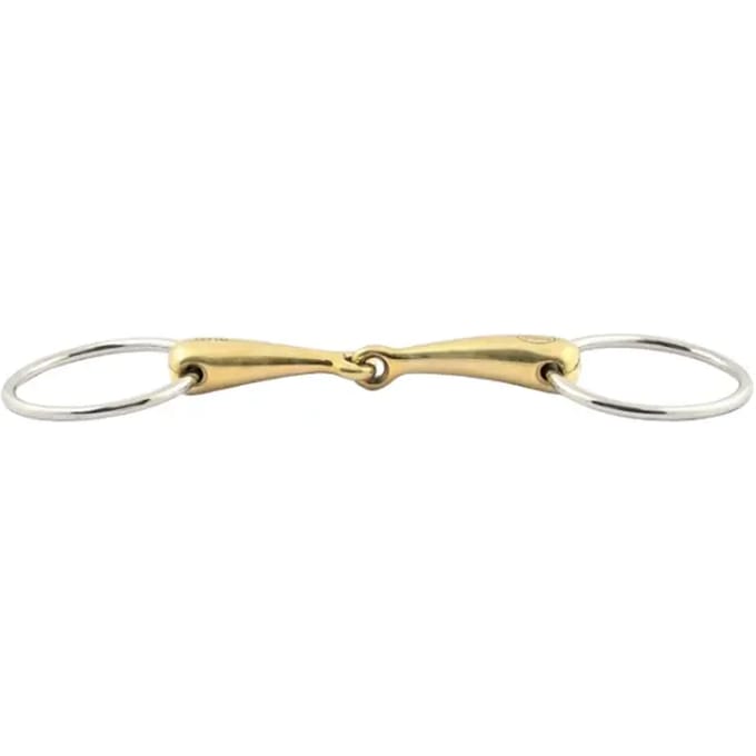 2-rings bit voor grote paarden Jump'In 70 mm