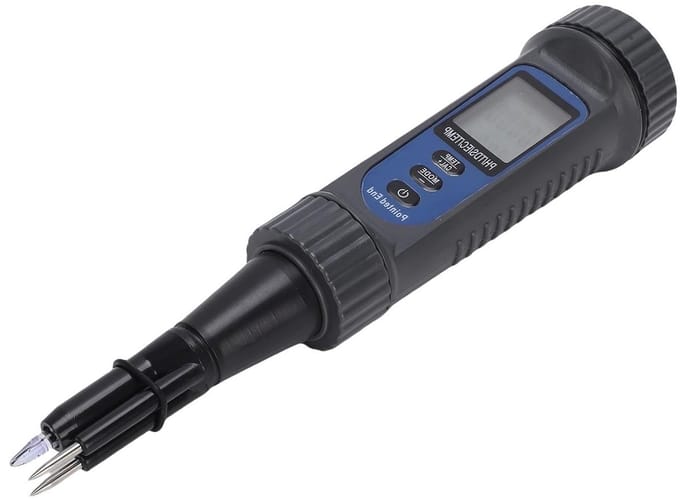 PH Meter 4 in 1 met TDS, EC en Temperatuur, Ideaal voor Voedsel, Groenten en Vleesmetingen