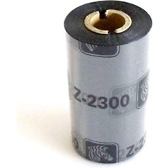 Zebra 2300 / 02300BK10245 wax ribbon 102mm x 450m 12 stuks (origineel)