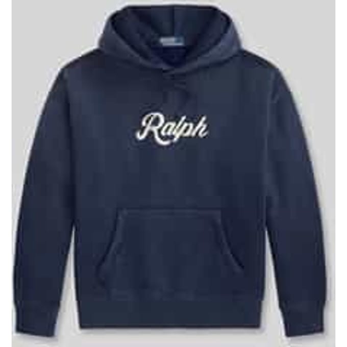 regular fit hoodie van katoenmix