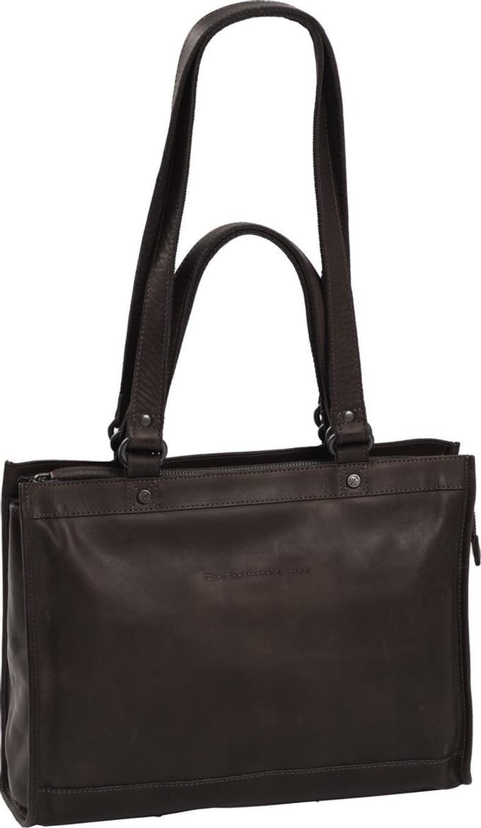 The Chesterfield Brand Cow Waxed Shopper Lille Brown