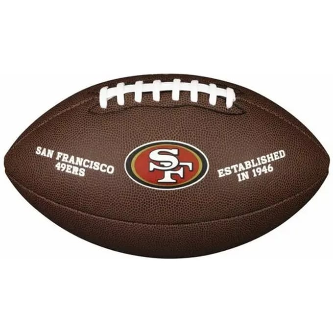 American football bal Wilson 49ers NFL Licensed