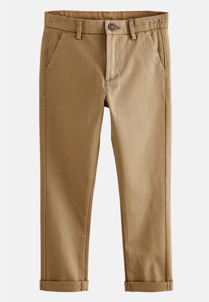 Next - Jongens - Stretchchino skinny-fit - Bruin