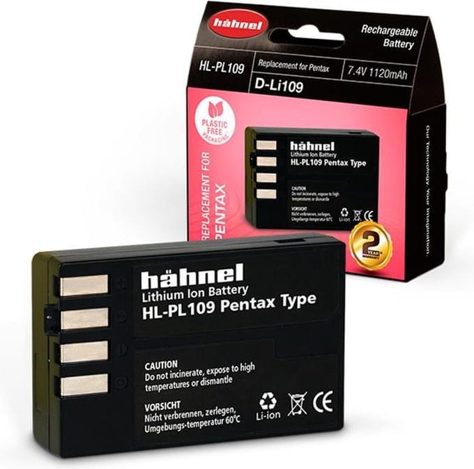 Hähnel Battery Pentax HL-PL109 / D-Li109