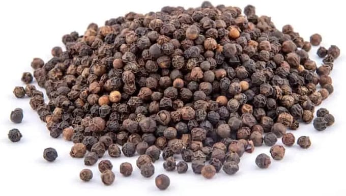 Tuana Kruiden - Zwarte Peper (heel) - Bakje 50 Gram - KP0211