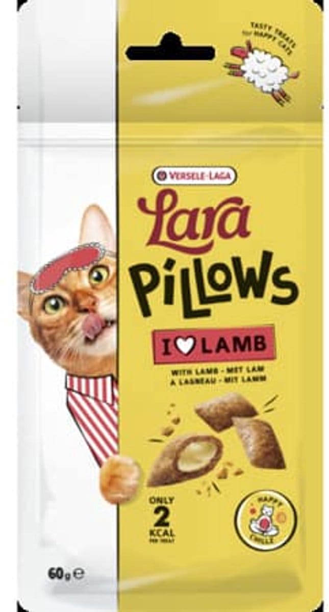 Lara Pillows Happy Chillz Treats 60gr kattensnack - Kaas