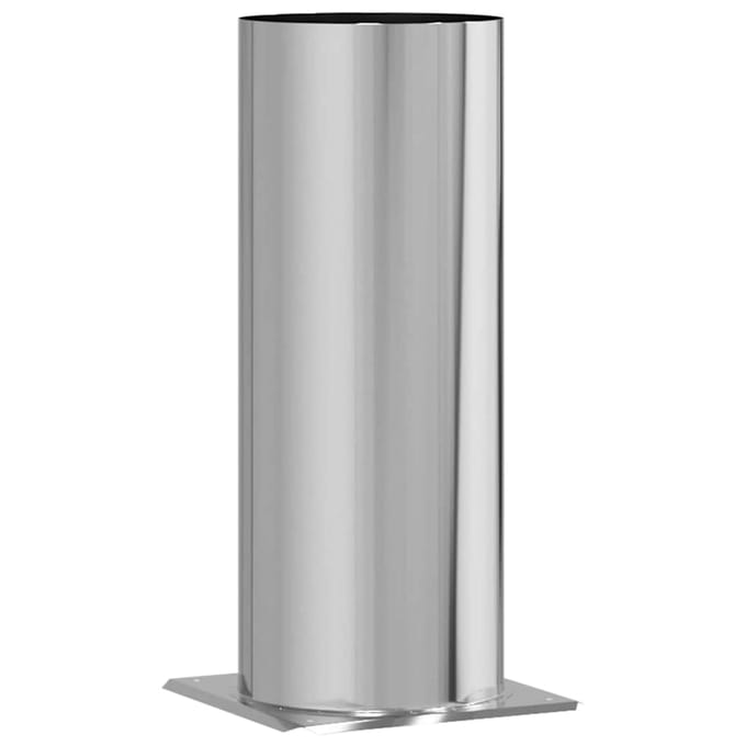 Extension de Hotte de Cheminée Argent 31 x 31 x 50 cm Acier Inoxydable