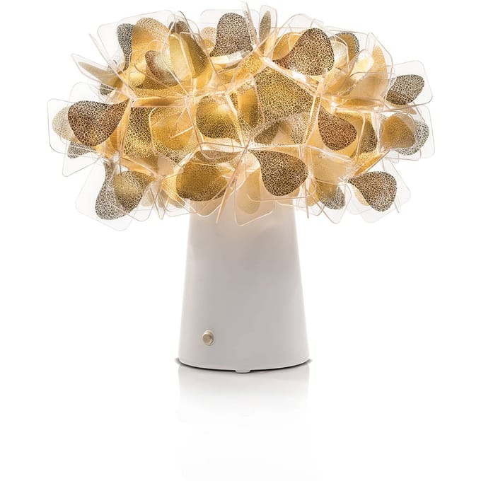 SLAMP Clizia Mama Non Mama Draagbare Lamp Goud/Lichte Lampenvoet