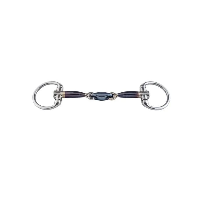 Olijfbit voor paarden Trust Sweet Iron Eggbutt Bradoon Eliptical 12