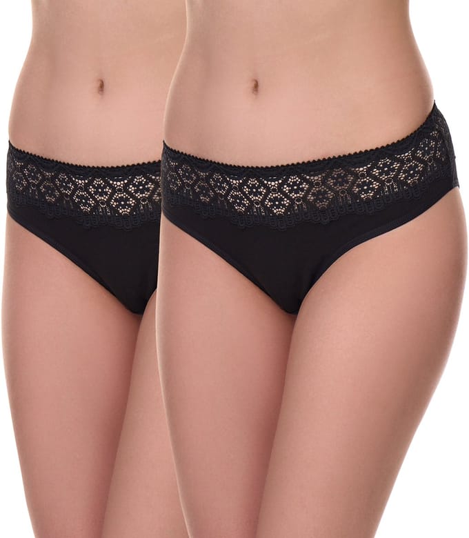 Merry Style Dames Slip Onderbroek - Katoen - Regular Taille - 2-Pack - MS-GAB-21-Panties-n-2P