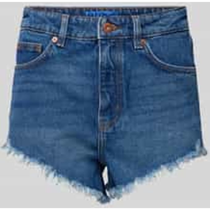 Korte regular fit jeans in 5-pocketmodel, model 'Galara'