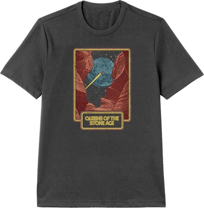 Queens Of The Stone Age - Canyon Heren T-shirt - 2XL - Zwart