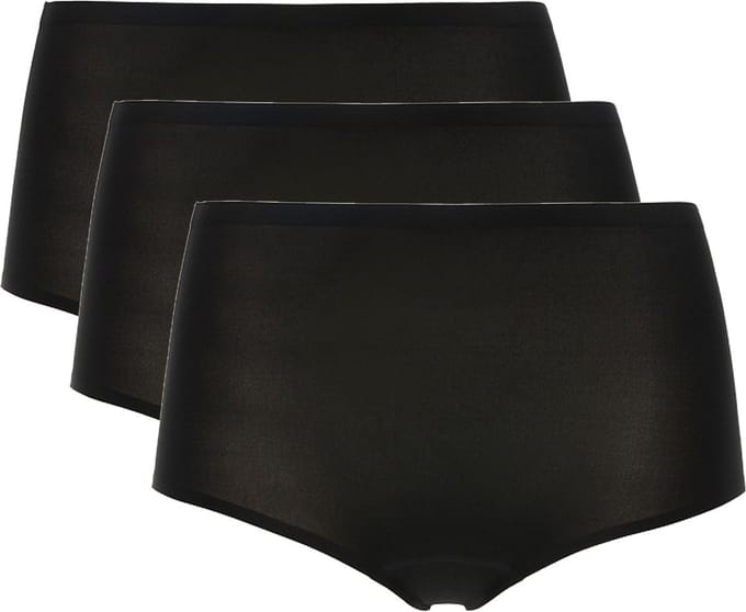 Chantelle - SoftStretch - Hogetailleslip - One Size - naadloos - onzichtbaar - per 3 - ZWART
