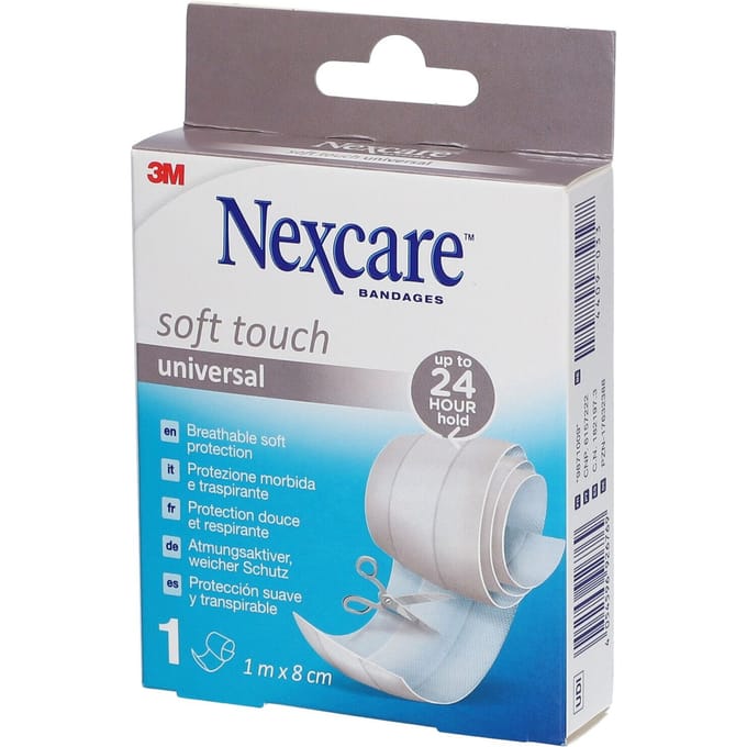 Nexcare 3m Universal Soft Touch Pleister 1mx8cm 1