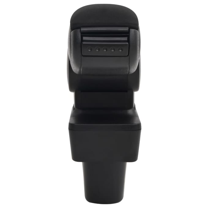 vidaXL Autoarmsteun 12x36x(33,5-48) cm ABS zwart
