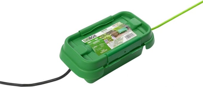 Waterdichte behuizing Dribox - Compact formaat - Houdt apparatuur droog - Waterdichte drybox - Geschikt voor adapter en controller