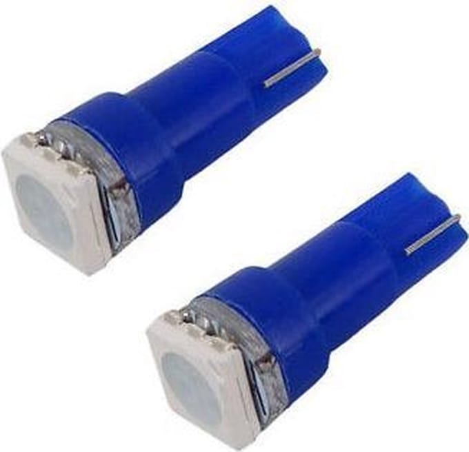 T5 - Blauw - 24V - SMD LED auto lamp