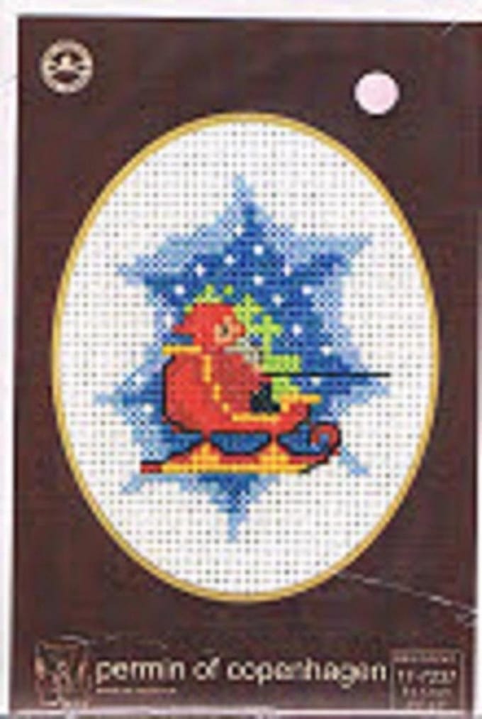 Permin kerstkaart