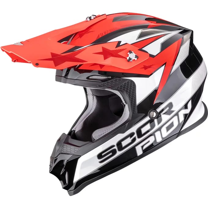 Scorpion VX-16 Evo Air Patriot Motorcross helm -