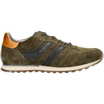 Sneakers van echt leer met logoprint, model Ivar'