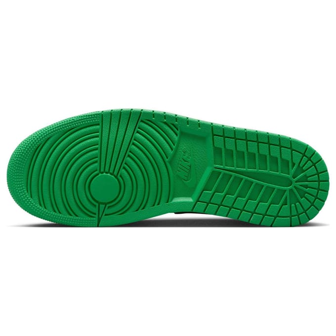 Air Jordan 1 Low Noir Lucky Vert Hommes Baskets Blanc 553558-065 45
