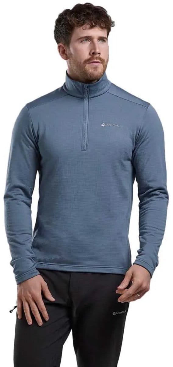 Montane Protium Pull-on Fleece Met Halve Rits Blauw 2XL Man