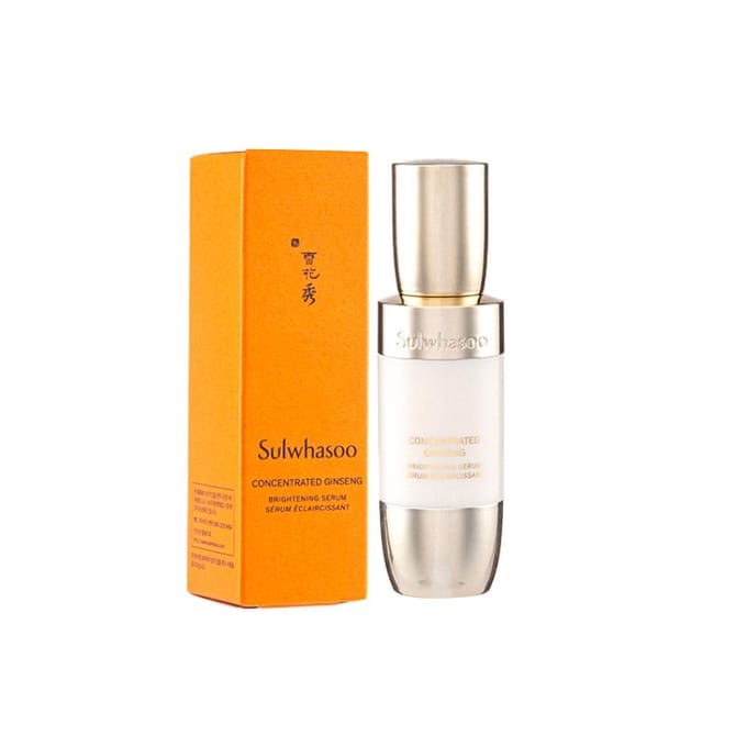 Sulwhasoo Concentrated Ginseng Brightening Serum Sample 8ml orange
