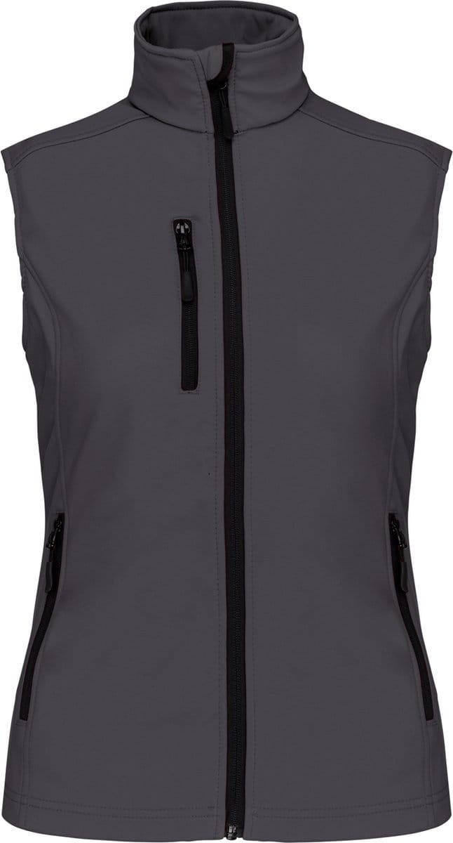 Kariban Dames softshell bodywarmer K404 - Titanium - S