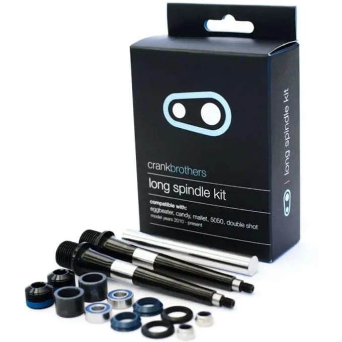 Crankbrothers Long Spindle Pedaalas Zwart