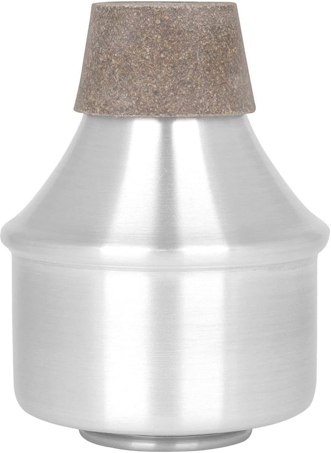 Muziek Accessoire - Koperdemper - Stil Oefenen - Aluminiumlegering - 8.5 cm - Zilverkleurig