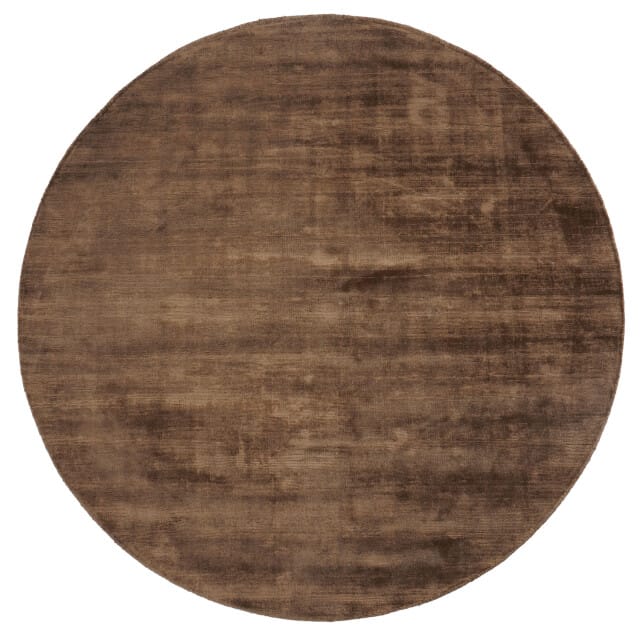 Veer Carpets Vloerkleed cos brown rond ø200 cm