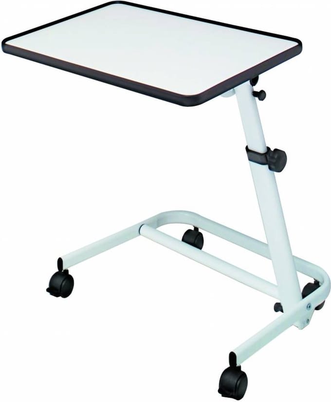 Bedleestafel - wit