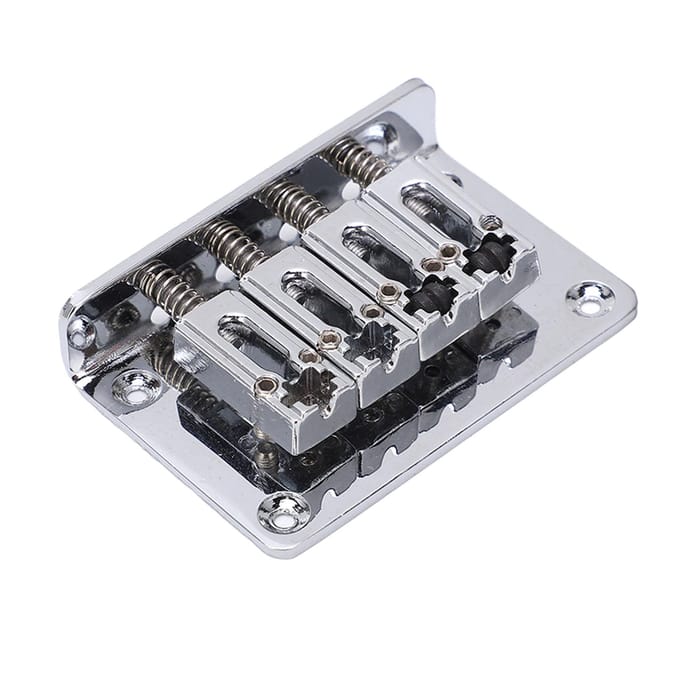 4-Snarige Vaste Brug Vervanging Elektrische Gitaar Bas Ukulele Snaarinstrument Accessoires gray
