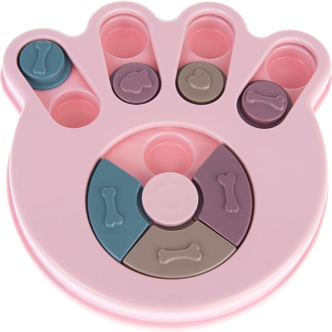 Intelligentiespeelgoed Snack Paw L24 x B24 x H3,2cm Hond Kat