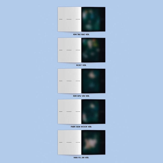 ZEROBASEONE - JEUGD IN DE SCHADUW (Digipack VER.) Random gray