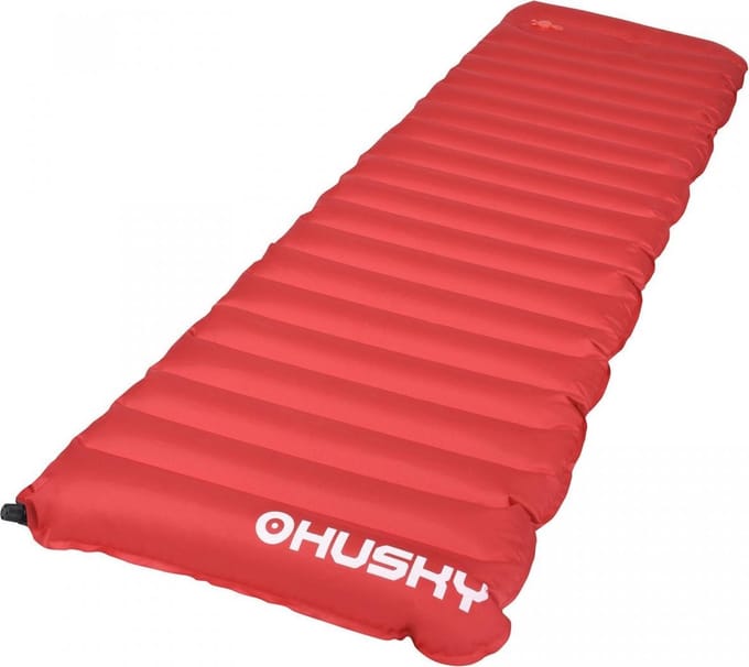Husky opblaasbare slaapmat Funny 10 - R-waarde 1.3 - Rood