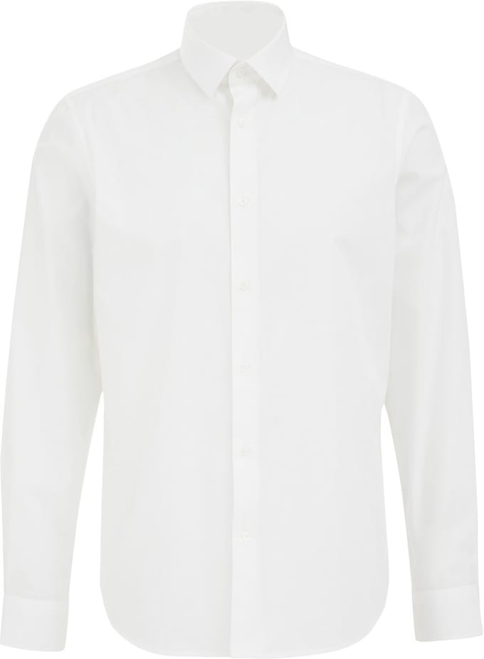 WE Fashion Heren Easy-care regular fit overhemd