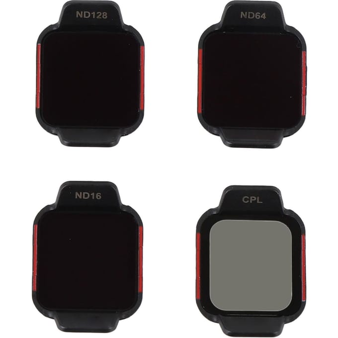 Drone Filters Set HD Krasbestendig Gecoat CPL ND16 ND64 ND128 Filter voor Flip Drone black