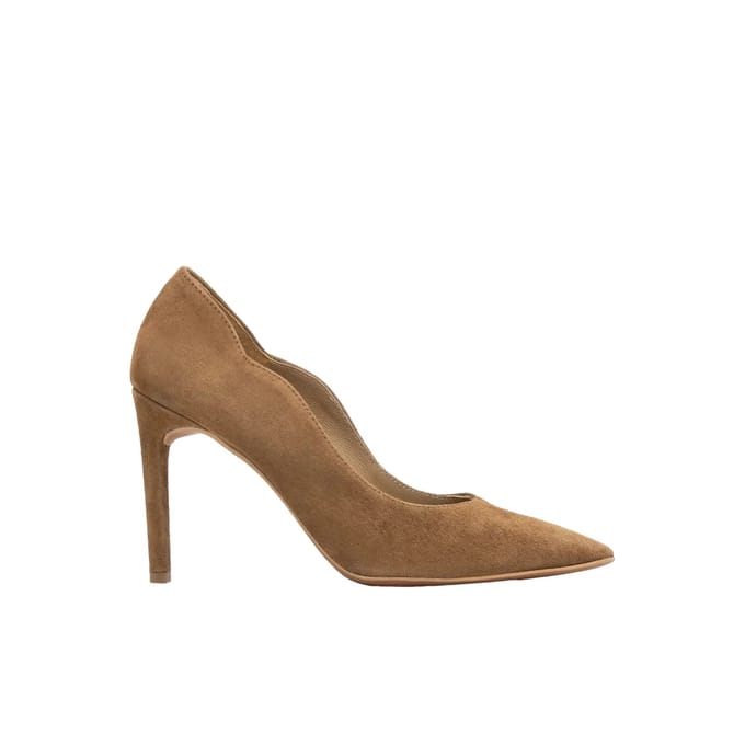 Damschoenen met hak van suède Ryłko