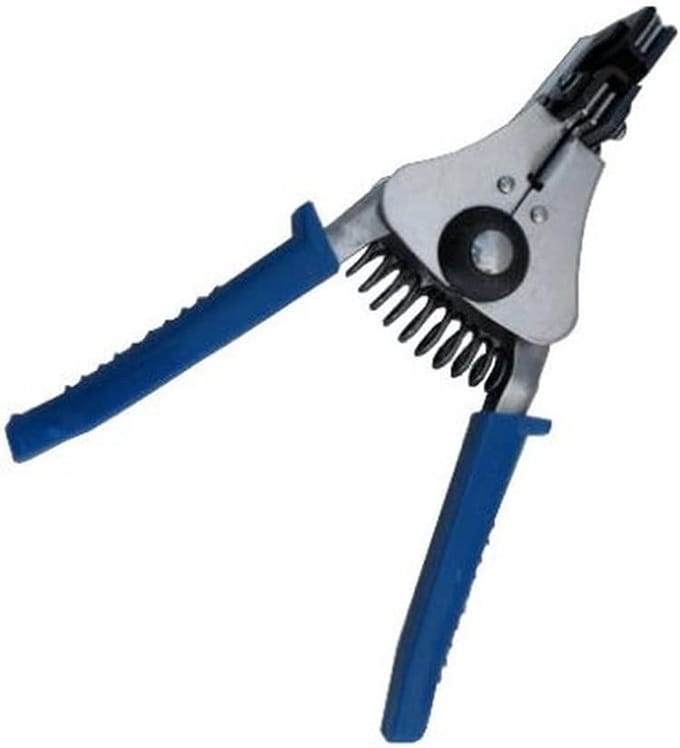 Automatische Striptang met Ontmantelsysteem - Blauw/Zilver