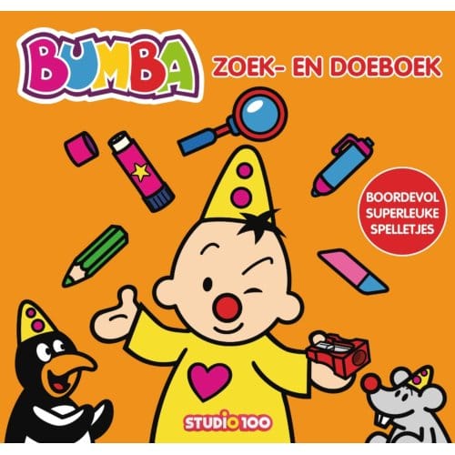 Studio 100 Bumba zoek- en doeboek Educatieve boeken (spelletjes en raadsels)