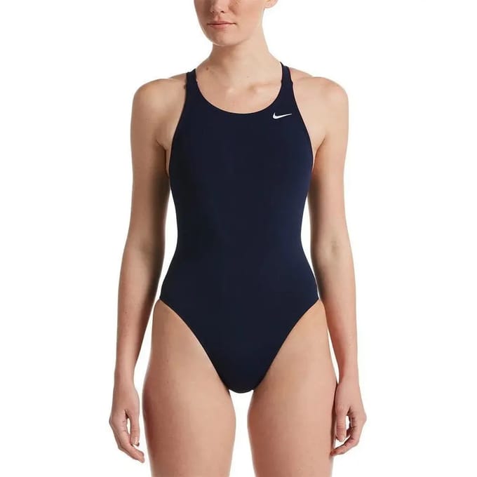 Dames zwempak uit 1 stuk Nike Swim Hydrastrong Solid